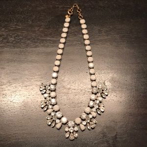 J crew diamond statement necklace